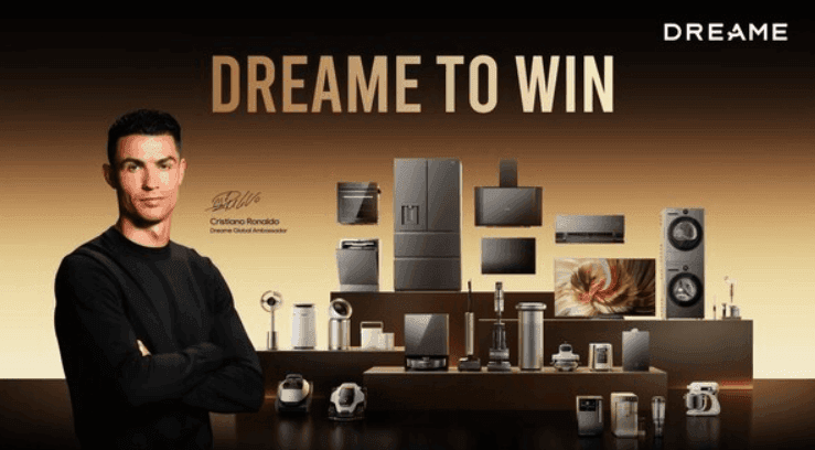 Dreame Gandeng Cristiano Ronaldo sebagai Global Ambassador
