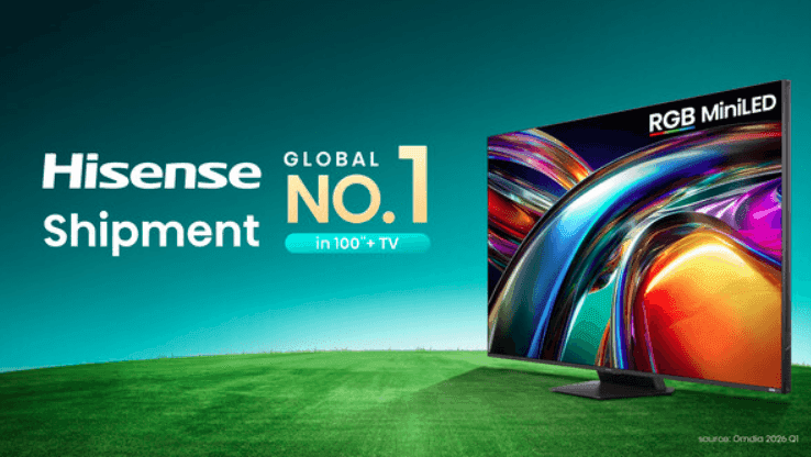 Hisense Tancap Gas di 2026! Kuasai 55% Pasar TV 100 Inci Global
