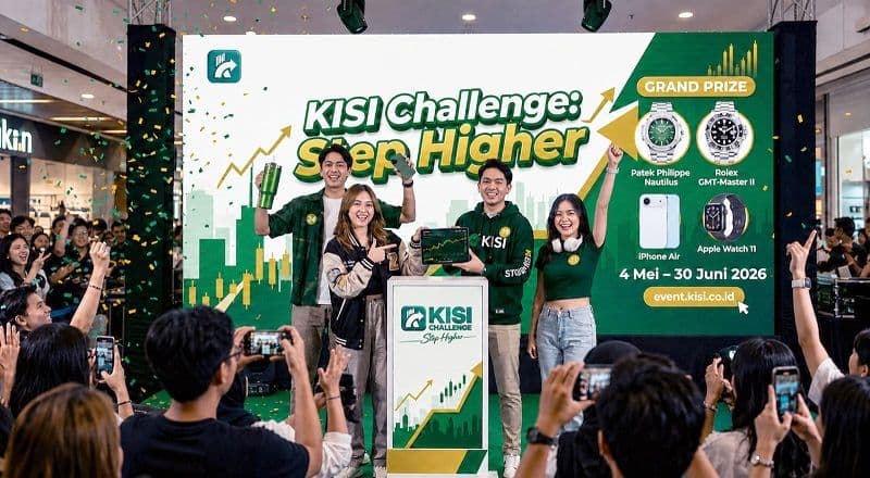 Demam Investasi Anak Muda Meledak! KISI Hadirkan Beragam Hadiah Fantastis di KISI Challenge: Step Higher