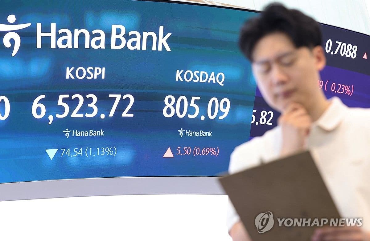 Indeks Kospi Anjlok 4,58 Persen