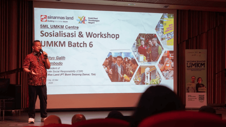 Sinar Mas Land Gaspol Bina UMKM! 300 Pelaku Usaha Dibekali AI dan Jurus Finansial Modern