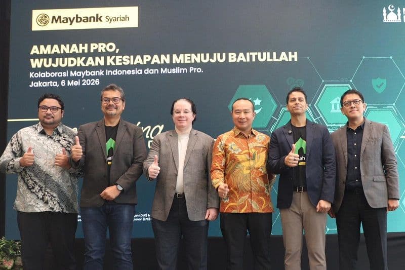 Maybank Indonesia & Muslim Pro Jalin Kolaborasi Luncurkan Amanah Pro, Hadirkan Solusi Keuangan Haji-Umrah di Genggaman