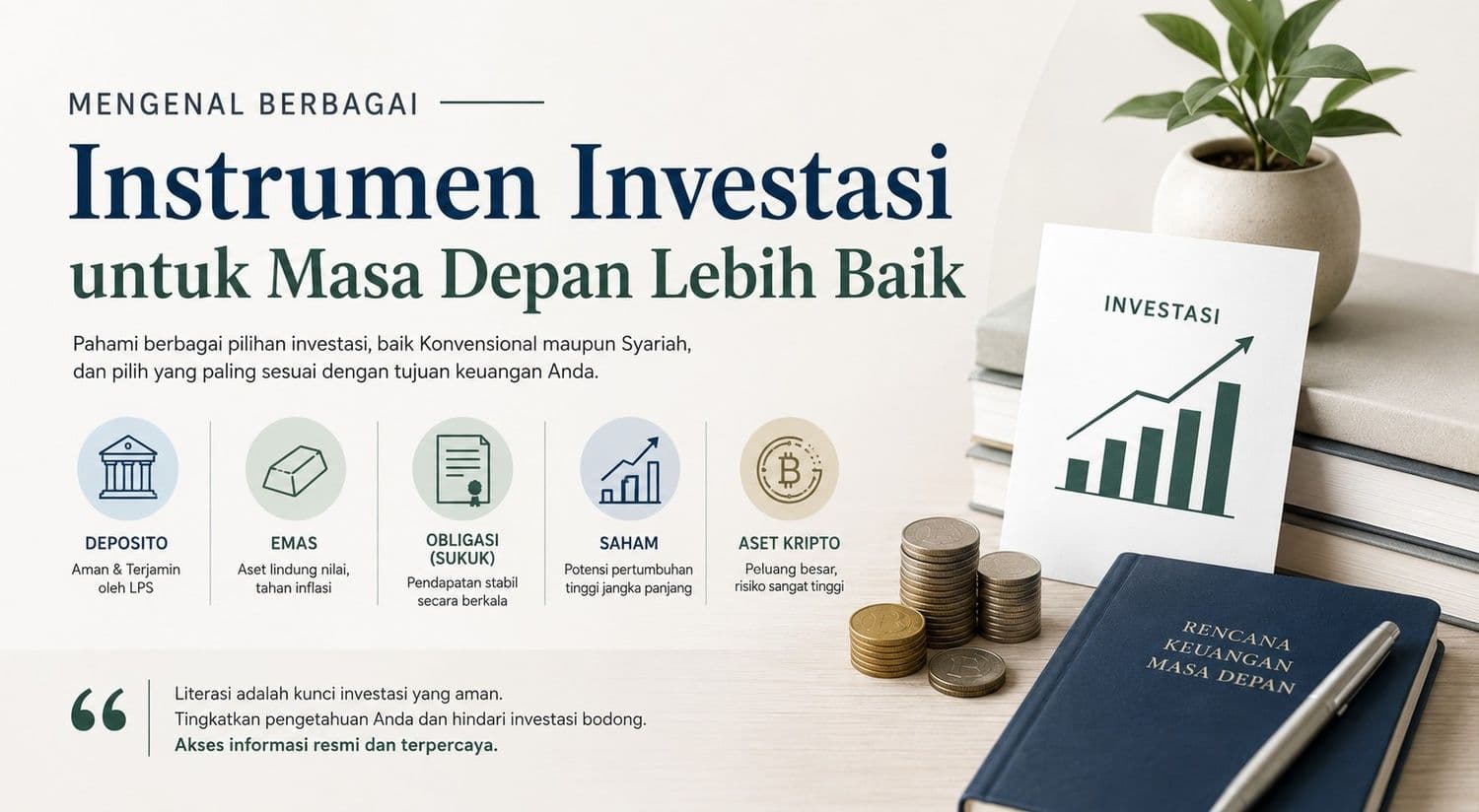 Mengenal Berbagai Instrumen Investasi untuk Masa Depan Lebih Baik